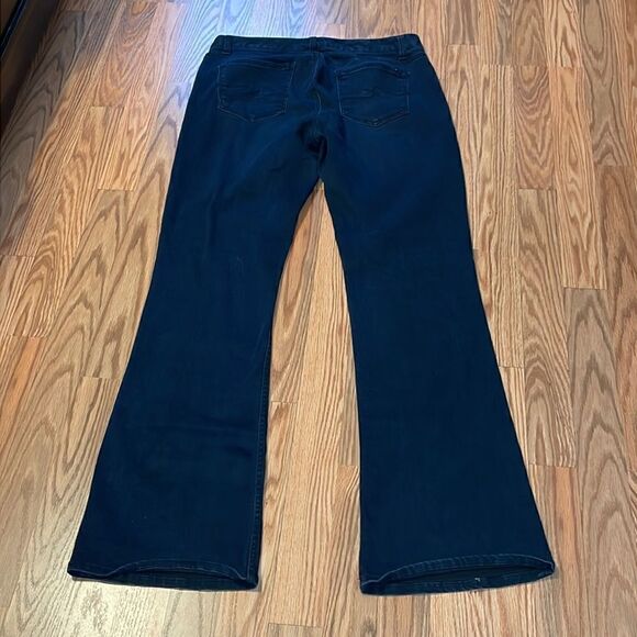 Tommy Hilfiger Dark Blue Bootcut Jeans, stretch, 8 - Picture 9 of 10